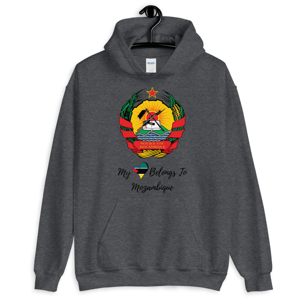 My Heart Belongs To Mozambique - Unisex Hoodie