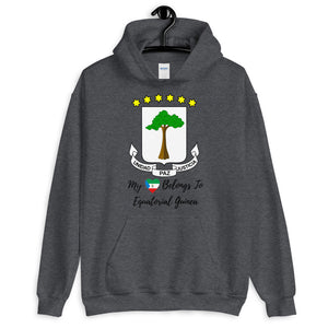 My Heart Belongs To Equatorial Guinea - Unisex Hoodie