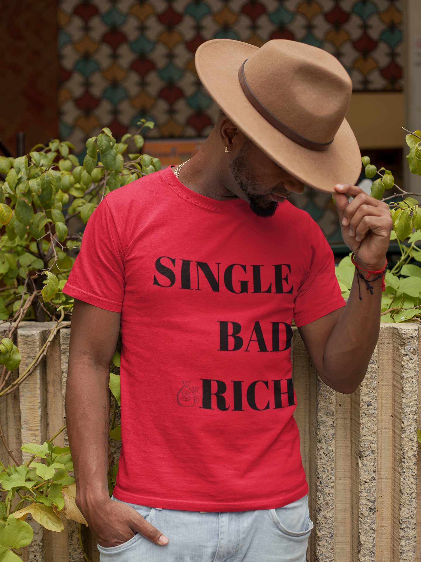 Single Bad and Rich Short-Sleeve Unisex T-Shirt